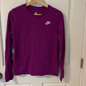 Nike Rich Purple Crewneck Top